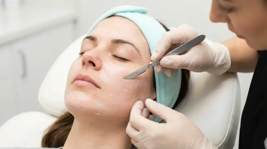 Dermplaning treatment by Angelic Image Medspa in Apple Valley, MN
